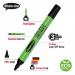 Show-me Medium Tip Slim Barrel Drywipe Marker Black (Pack 800) - SDP800