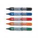 Pilot V-Board Master Bullet Tip Drywipe Marker Assorted (Pack 10) - 5012052029736