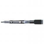 Pilot BeGreen V-Board Master Extra Fine Drywipe Marker with Eraser Black (Pack 10) - 4902505512605 55964PT