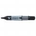 Pilot BeGreen V-Board Master Medium Chisel Tip Drywipe Marker Black (Pack 10) - 4902505355868 55971PT