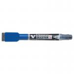 Pilot BeGreen V-Board Master Slim Drywipe Marker with Eraser Blue (Pack 10) - 4902505512629 55978PT