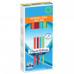 Paper Mate Non Stop Mechanical Pencil HB 0.7mm Lead Assorted Colour Barrel (Pack 12) - 1906125 55980NR