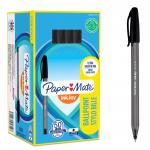 Paper Mate InkJoy 100 Ballpoint Pen 1.0mm Tip 0.7mm Line Black (Pack 50) - S0957120 56029NR