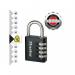 Masterlock Aluminium Combination Padlock 40mm Black - 40503 56132RY