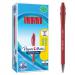 Paper Mate Flexgrip Ultra Retractable Ballpoint Pen 1.0mm Tip 0.5mm Line Red (Pack 12) - S0190413 56204NR