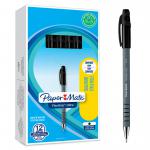 Paper Mate Flexgrip Ultra Ballpoint Pen 1.0mm Tip 0.4mm Line Black (Pack 12) - S0190113 56225NR