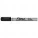 Sharpie Pro Metal Barrel Permanent Marker Bullet Tip 1.0mm Line Black (Pack 12) - S0945720 56393NR