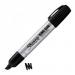 Sharpie Metal Barrel Perm Marker King Size Chisel Black PK12 56407NR