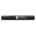 Sharpie W10 Permanent Marker Chisel Tip 1.5-5mm Line Black (Pack 12) - S0192654 56421NR