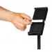 Durable TOUGH Tablet Holder Floor Stand Mount Black - 894501