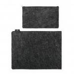 Durable EFFECT Recycled Felt Laptop Laptop Case Sleeve with Phone and Accessory Holders 13in - 507058