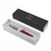 Parker Jotter Ballpoint Pen Kensington Red/Chrome Blue Ink Gift Box - 1953187 56603NR