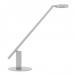 Durable LUCTRA Aluminium Table LITE 3D Gesture Control Biologically Effective Light Desk Lamp Silver - 921323