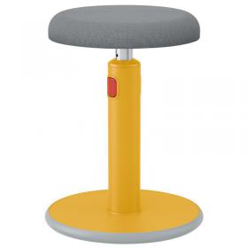 Leitz Ergo Cosy Active Sit Stand Stool Warm Yellow 65180019 56627AC