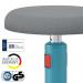 Leitz Ergo Cosy Active Sit Stand Stool Calm Blue 65180061 56634AC