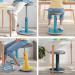 Leitz Ergo Cosy Active Sit Stand Stool Calm Blue 65180061 56634AC