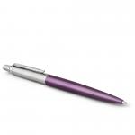 Parker Jotter Ballpoint Pen Victoria Violet/Chrome Barrel Blue Ink Gift Box - 1953190 56638NR