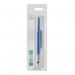 Parker Vector Fountain Pen BlueStainless Steel Barrel Blue Ink - S0881011 56645NR