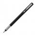 Parker Vector Fountain Pen Black/Stainless Steel Barrel Blue Ink - S0881041 56652NR