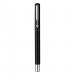 Parker Vector Fountain Pen Black/Stainless Steel Barrel Blue Ink - S0881041 56652NR