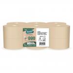 Purely Kind Unbleached Toilet Roll Mini Jumbo 2 Ply 120m 62mm Core (Pack 12) - PK1132 