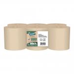 Purely Kind Unbleached Centrefeed Roll 2ply 124m (Pack 6) - PK1213 