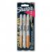 Sharpie Permanent Marker Fine Tip 0.9mm Line Assorted Metallic Colours (Pack 3) - 1986006 56715NR