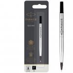 Parker Quink Rollerball Refill for Rollerball Pens Fine Black (Single Refill) - 1950321 56778NR