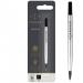 Parker Quink Rollerball Refill for Rollerball Pens Fine Black (Single Refill) - 1950321 56778NR