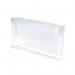 Deflecto A4 Landscape Flat Back Countertop Literature Holder Clear - 39620-EU 56839DF