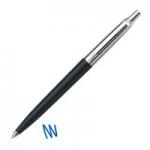 Parker Jotter Ballpoint Pen Black/Chrome Barrel Blue Ink - 1953207 56876NR