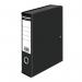 ValueX Box File Paper on Board Foolscap 70mm Capacity 75mm Spine Width Clip Closure Black (Pack 10) - 31815DENTx10 56935XX