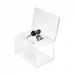 Deflecto Suggestion Box With Lock and 2 Keys 165 x 205 x 135mm Crystal - 596901