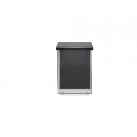 Deflecto A5 Weatherproof Outdoor LiteraturePost Box 175 x 285 x 74mm Crystal - 790711