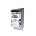 Deflecto A4 Magazine Size Weatherproof Outdoor LiteraturePost Box 255 x 333 x 80mm Crystal - 790801