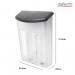 Deflecto A4 Magazine Size Weatherproof Outdoor LiteraturePost Box 255 x 333 x 80mm Crystal - 790801 56993DF