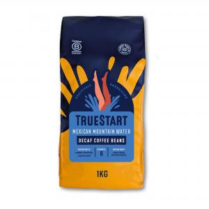 TrueStart Coffee Mexican Mountain Water Decaf Coffee Beans Pack 1kg -