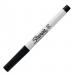 Sharpie Permanent Marker Ultra Fine Tip 0.5mm Line Black (Pack 2) - 1985878 57002NR