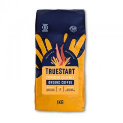 TrueStart Coffee Energising Colombian Ground Coffee (Pack 1kg) - HBECGR1KG 57007TR