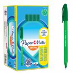 Paper Mate InkJoy 100 Ballpoint Pen 1.0mm Tip 0.7mm Line Green (Pack 50) - S0957150 57009NR