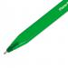 The image shows a vibrant green pack of 50 Paper Mate InkJoy 100 ballpoint pens by Newell Brands. Each pen has a 1.0mm tip and produces a crisp 0.7mm line. The packaging is sleek and modern, with the brand name and product name clearly displayed. The pens themselves have a slim and comfortable design, making them easy to hold and write with. The green color is eye-catching and adds a pop of color to any desk or workspace. The pens are neatly organized in the packaging, with each one ready to use for all of your writing needs.