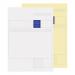 Sage Compatible 2 Part Collated Invoice White/Yellow (Pack 500) SE82 57093CF