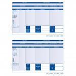 Iris Compatible A4 2 Per Sheet Payslip (Pack 1000) FY95 57121CF