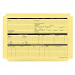 Custom Forms Personnel Pre-Printed Wallet Manilla 330x235mm 270gsm Yellow (Pack 50) PWY01 57135CF