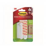 3M Command Sawtooth Picture Hanger With Command Adhesive Strips White (Each) - 7100109314 57147MM