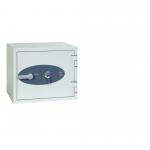 Phoenix Titan Size 1 Fire and Security Safe Key Lock White FS1281K