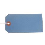 ValueX Reinforced Coloured Strung Tag 120x60mm Blue (Pack 1000) T257796 57796CT