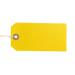 ValueX Reinforced Coloured Strung Tag 120x60mm Yellow (Pack 1000) T257824 57824CT