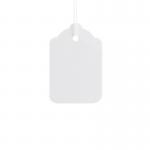 ValueX Reinforced Coloured Strung Tag 37x24mm White (Pack 1000) T257838 57838CT