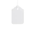 ValueX Reinforced Coloured Strung Tag 37x24mm White (Pack 1000) T257838 57838CT